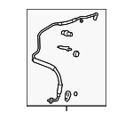 8L8Z19867E - HVAC: AC Line for Ford: Escape, Explorer | Mercury: Mariner Image