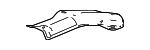 17518TWAA01 - Fuel System: Tank Shield for Honda Image