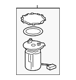 17045TWAA02 - Fuel System: Fuel Pump Assembly for Honda Image