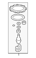 17052TVAA00 - Fuel System: Pressure Reg for Honda Image