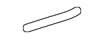 PAB81967200 - Cooling System: Water Inlet Hose for Porsche Image