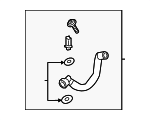 95812205520 - Cooling System: Lower Hose for Porsche Image