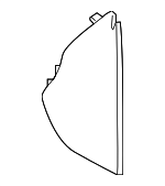 84735G3000TRY - Body: Side Cover for Hyundai: Elantra GT Image