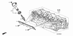 30511RNAA01 - Engine: INSULATOR, COIL HEAT for Honda Image
