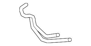 L1MZ8N029D - Electrical: Drive Motor Inverter Radiator Hose for Ford Image
