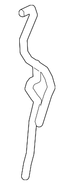 L1MZ8C289L - : Engine Coolant Overflow Hose for Ford: Explorer, Police Interceptor Utility Image