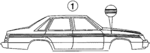 E5DZ5420000AT - Body: Stripe Kit for Ford: LTD Image