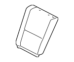 7107853020C2 - Body: Seat Back Cushion Cover for Lexus: IS300 Image