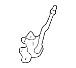 7263053010 - Body: Seat Back Lock for Lexus: IS300 Image