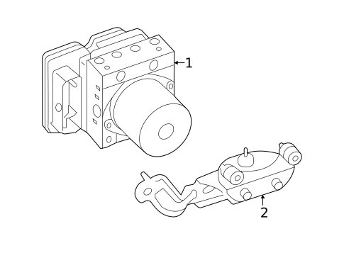 ABS Components for 2021 Kia K5 #0
