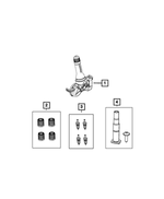 68193587AC - Wheels: Valve Stem Kit for Chrysler: 200 | Dodge: Dart, Durango | Jeep: Grand Cherokee, Renegade Image