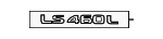 7544350110 - Body: Nameplate for Lexus: LS460 Image