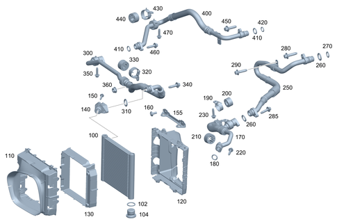Oil Cooler for 2018 Mercedes-Benz AMG GT R #0