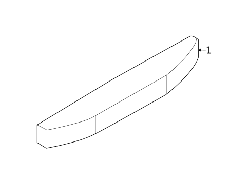 High Mounted Stop Lamp for 2019 Nissan Maxima #1