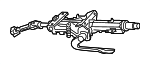 5WB419502F - Steering: Steering Column for Audi Image