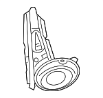 5K6809262A - Suspension: Suspension Shock Absorber Bracket for Volkswagen Image