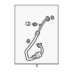 97775D2000 - : Liquid &amp; Suction Hose Assembly for Hyundai Image