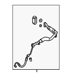 97775D2000 - HVAC: Liquid Line for Genesis: G90 Image