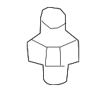 9781222301 - HVAC: Discharge Hose Valve for Genesis: Electrified G80, Electrified GV70, G70, G80, G90, GV70, GV80, GV80 Coupe | Hyundai: Accent, Elantra, Elantra Coupe, Elantra GT, Elantra N, Equus, Genesis, Santa Cruz, Santa Fe, Santa Fe Sport, Santa Fe XL, Sonata, Tucson Image