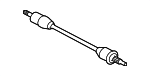 3715A032 - Universals &amp; Rear Axle: Axle Assembly for Mitsubishi: Outlander Image