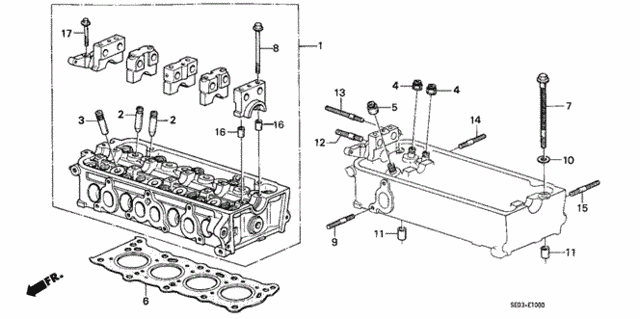 Cylinder Head for 1986 Honda Accord #0