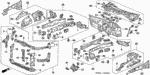 60613S6MA00ZZ - Body/Air Conditioning: EXTENSION, R. FR. SHOCK ABSORBER for Acura Image