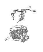 68019725AA - Electrical: Engine Wiring for Mopar Image