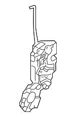 814202D011 - : 2001-2004 Hyundai Elantra - Lock Assembly for Hyundai: Elantra Image