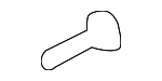 814773A000 - Body: Door Latch Bolt for Hyundai Image