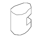 4M0816805B - HVAC: Check Valve for Audi: A7 Sportback, A8 Quattro, e-tron Quattro, e-tron S, e-tron S Sportback, e-tron Sportback, Q5, Q5 PHEV, Q5 Sportback, Q8 e-tron, Q8 e-tron Sportback, SQ8 e-tron, SQ8 e-tron Sportback Image