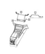 68615703AC - Electrical: Module Display for Jeep: Grand Cherokee Image