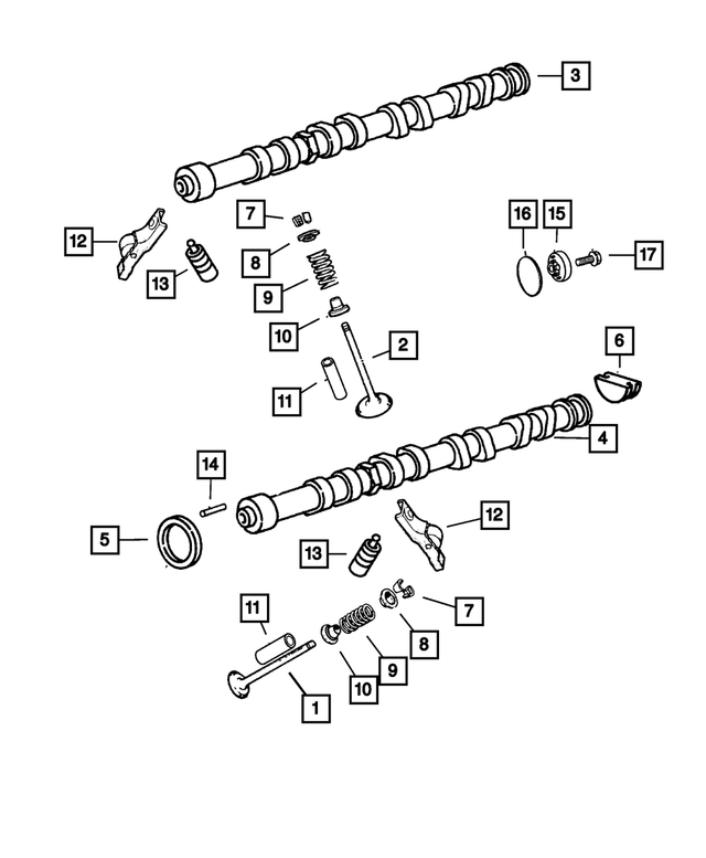 « 6503688 – Engine 2.4L Four Cylinder (Turbo) : Collerette Hexagonale Boulon, Montage pour Mopar Image »