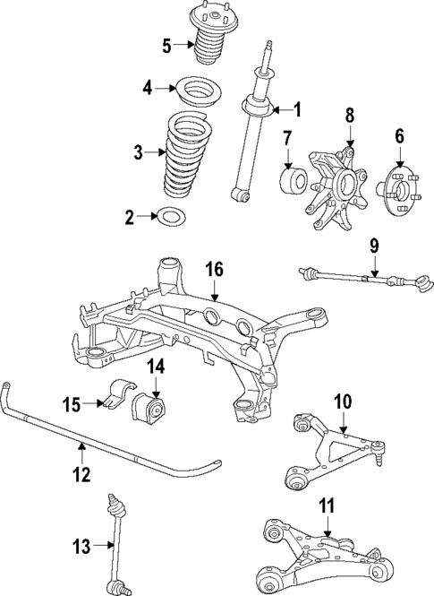 Rear Suspension for 2020 Jaguar F-Type #2