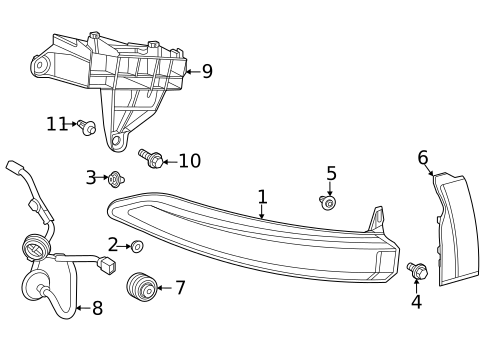 Bulbs - Chassis for 2024 Toyota Venza #1