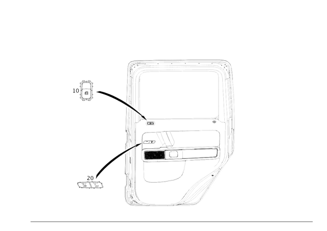 1679050201 - Electrical System: Switch Block for Mercedes-Benz: 180A, 180b, 220a, A220, A35 AMG, CLA250, CLA35 AMG, CLA45 AMG, CLA45 AMG S, EQB 250+, EQB 300, EQB 350, G500, G550, G580, G63 4x4 Squared AMG, G63 AMG, GLA250, GLA35 AMG, GLA45 AMG, GLB250, GLB35 AMG, GLE350, GLE450, GLE450e, GLE53 AMG, GLE580, GLE63 AMG S, GLS450, GLS580, GLS63 AMG, Maybach GLS600 Image image