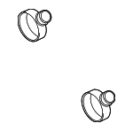 37145291A - Electrical: Alternator Pulley Cap for Audi Image