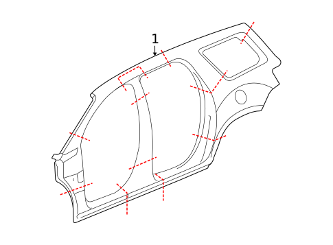 Uniside for 2016 GMC Acadia #0