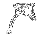 26692172 - : Driver Side Quarter Inner Panel for Buick: LaCrosse Image