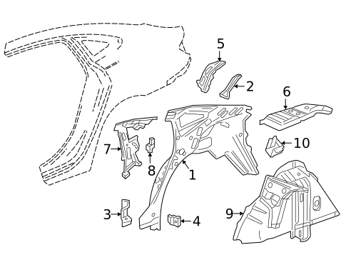 Inner Structure for 2017 Buick LaCrosse #0