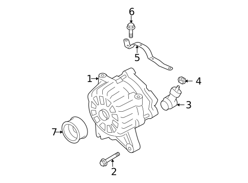 Brackets, Flanges & Hangers for 2008 Ford F-150 #0