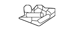 63123T20A00ZZ - Body: Hinge Pillar Reinforced Upper Extension for Acura Image