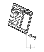 5H0885502BCA9 - Body: Seat Back Frame for Volkswagen Image