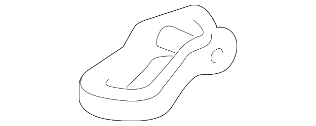 2015-2020 GM Front Tow Hook in Black 22903513 GM | GMPartsDirect.com