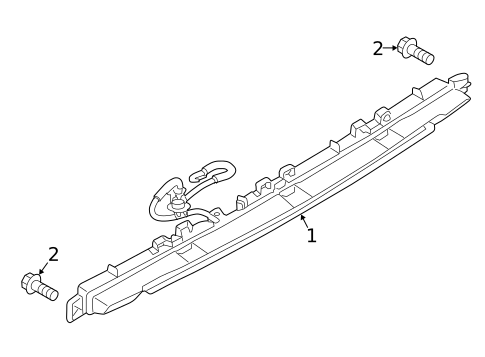 High Mount Lamps for 2021 Mazda 3 #1