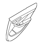 T4K4583 - Body: Door Trim Panel for Jaguar: I-Pace Image