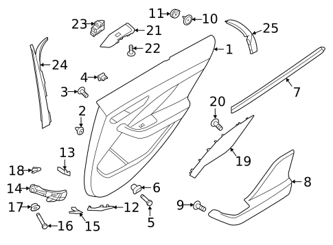 Front Door for 2020 Jaguar I-Pace #3
