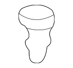 8D5827499 - Body: Hinge Stop for Volkswagen: Jetta, Passat, Phaeton Image