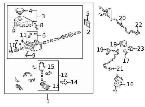 Anti-Lock Brakes for 2004 Lexus GX470 #1
