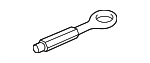 97072155102 - Body: Tow Hook for Porsche: 718 Boxster, 718 Cayman, 911, Boxster, Cayman, Panamera Image
