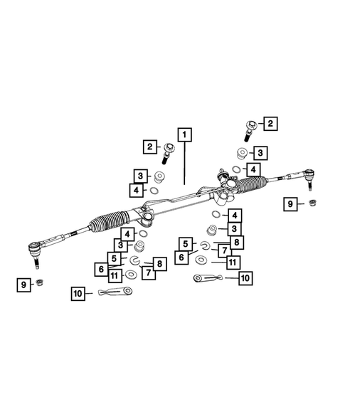 Steering Gear for 2017 Dodge Viper #0